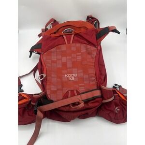 Osprey Kode 32 Backpack M/L‎ Red Good Backcountry Technical Ski Pack